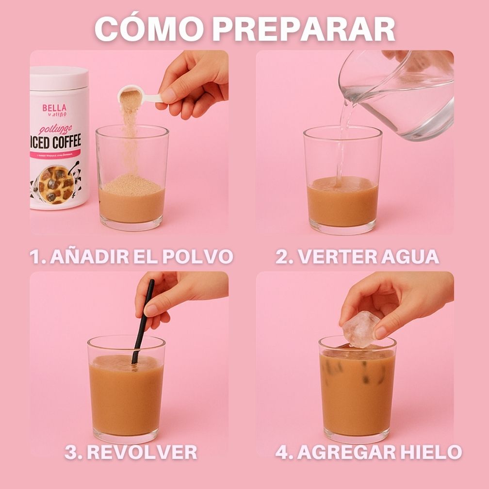 Probiotics Iced Coffee 500gr - Una taza poderosa: desinflama y renueva tu día