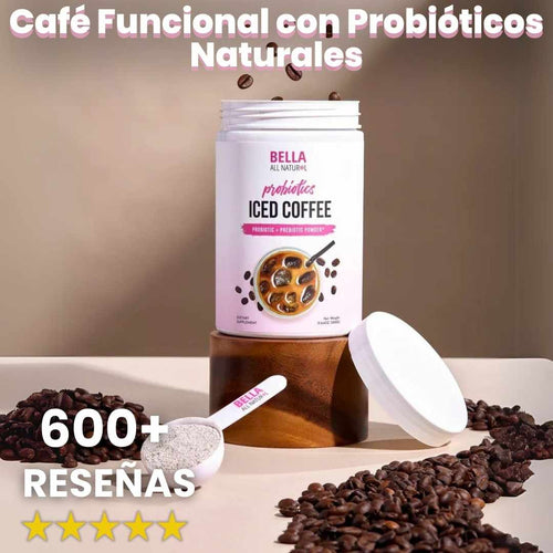 Probiotics Iced Coffee 500gr - Una taza poderosa: desinflama y renueva tu día