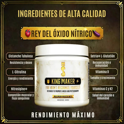 King Maker™ – Porque no viniste a sobrevivir, viniste a dominar